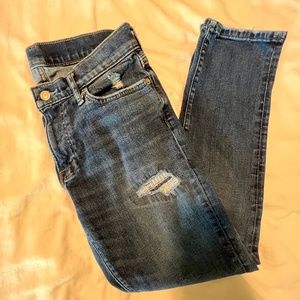 🦋Abercrombie&Fitch Langdon Skinny Distress Jean 30x30